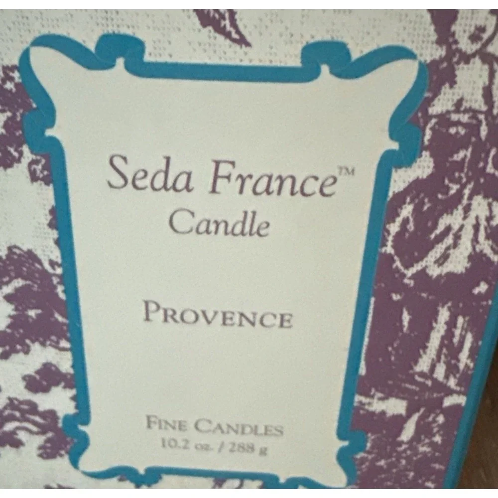 Seda France Classic Toile 10.2 oz. Provence Candle Pagoda Box – NIB